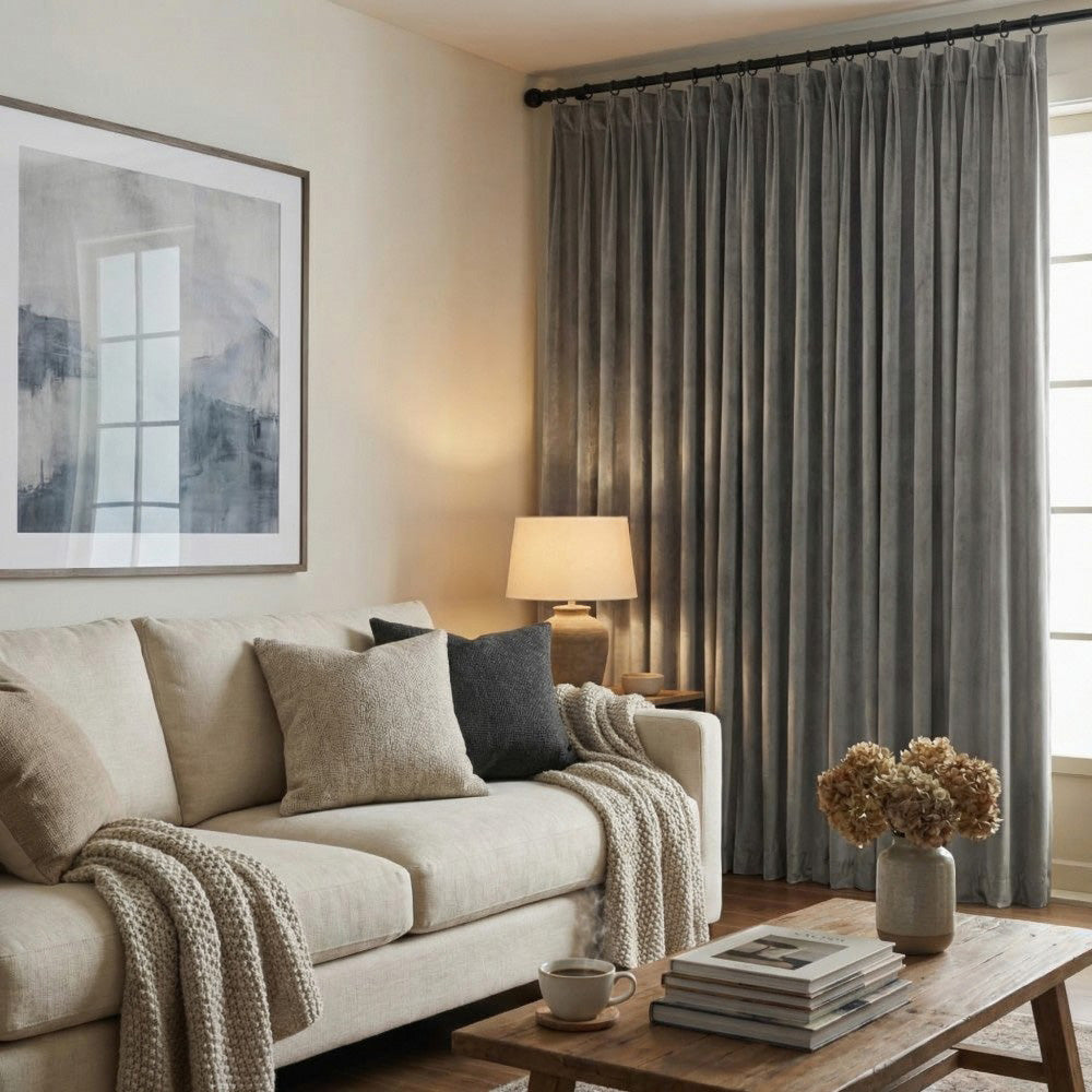 Scolace Glorious Velvet Thermal Curtains