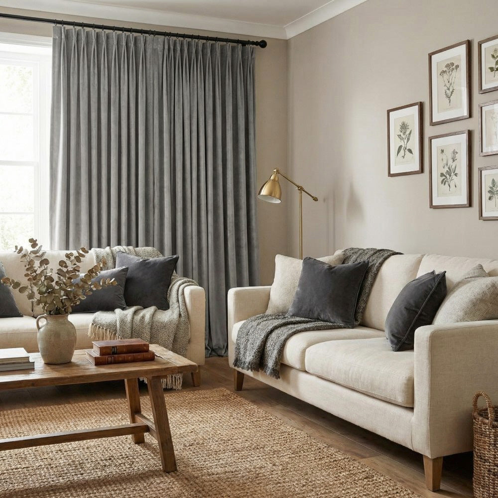 Scolace Glorious Velvet Thermal Curtains