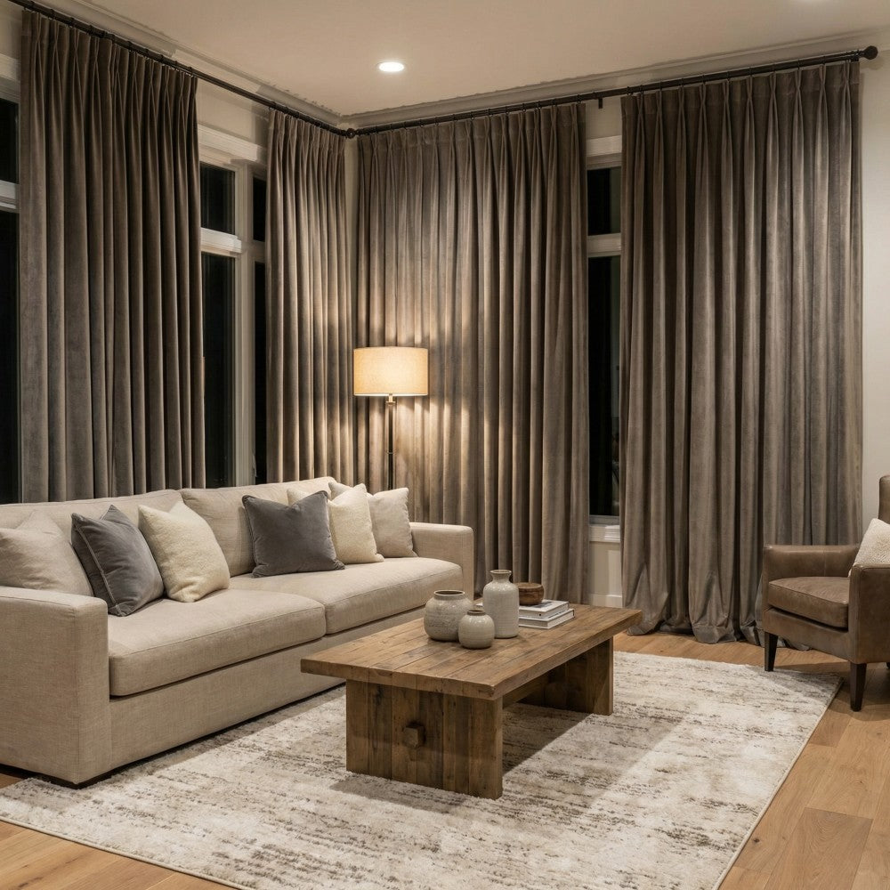 Scolace Glorious Velvet Thermal Curtains