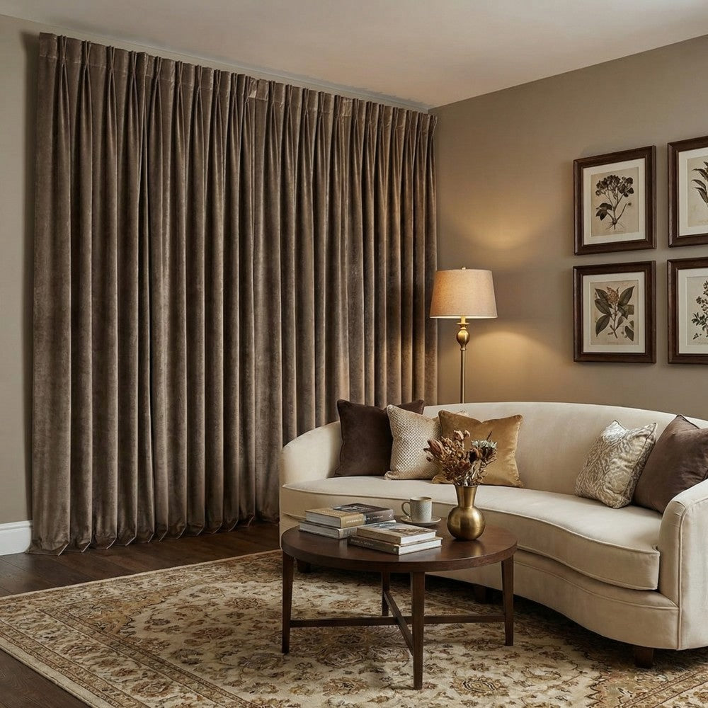 Scolace Glorious Velvet Thermal Curtains