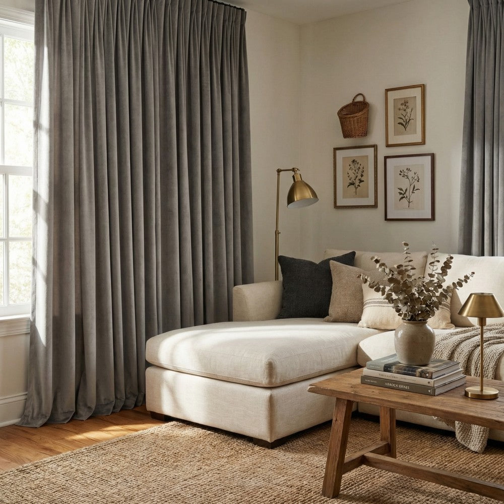 Scolace Glorious Velvet Thermal Curtains