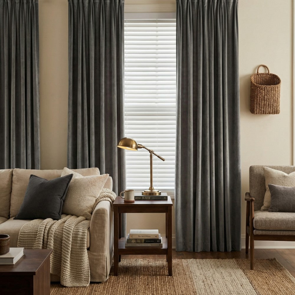Scolace Glorious Velvet Thermal Curtains