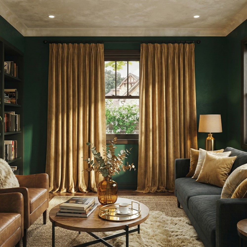 Scolace Glorious Velvet Thermal Curtains