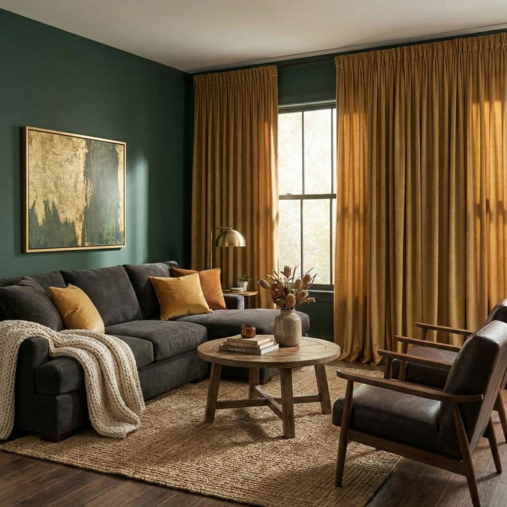 Scolace Glorious Velvet Thermal Curtains