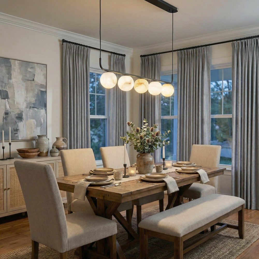 Sebastian Rough Linen Textured Curtains