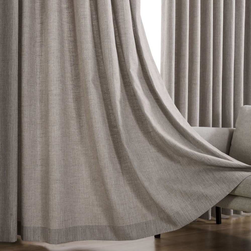 Sebastian Rough Linen Textured Curtains