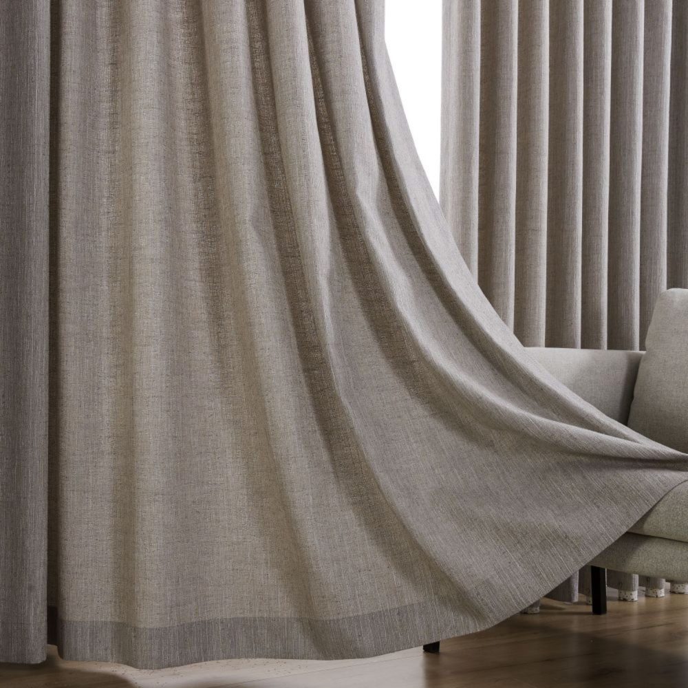 Sebastian Rough Linen Textured Curtains