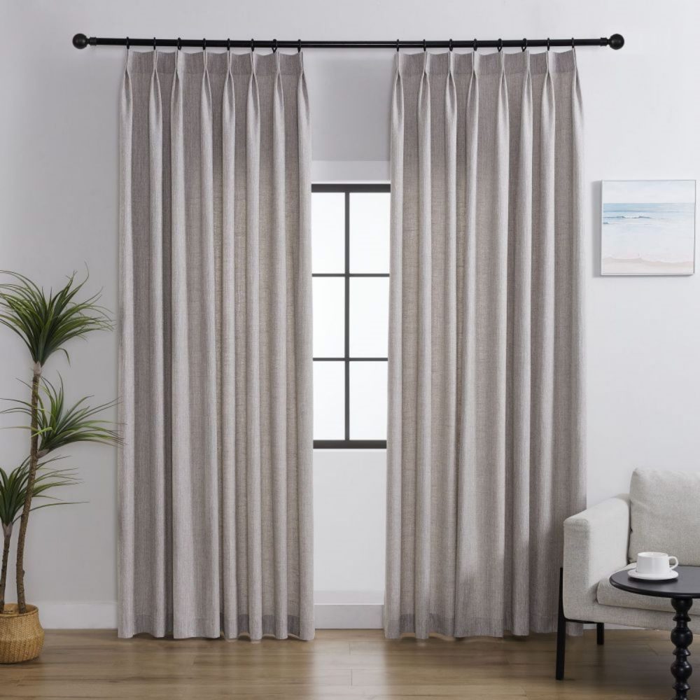 Sebastian Rough Linen Textured Curtains