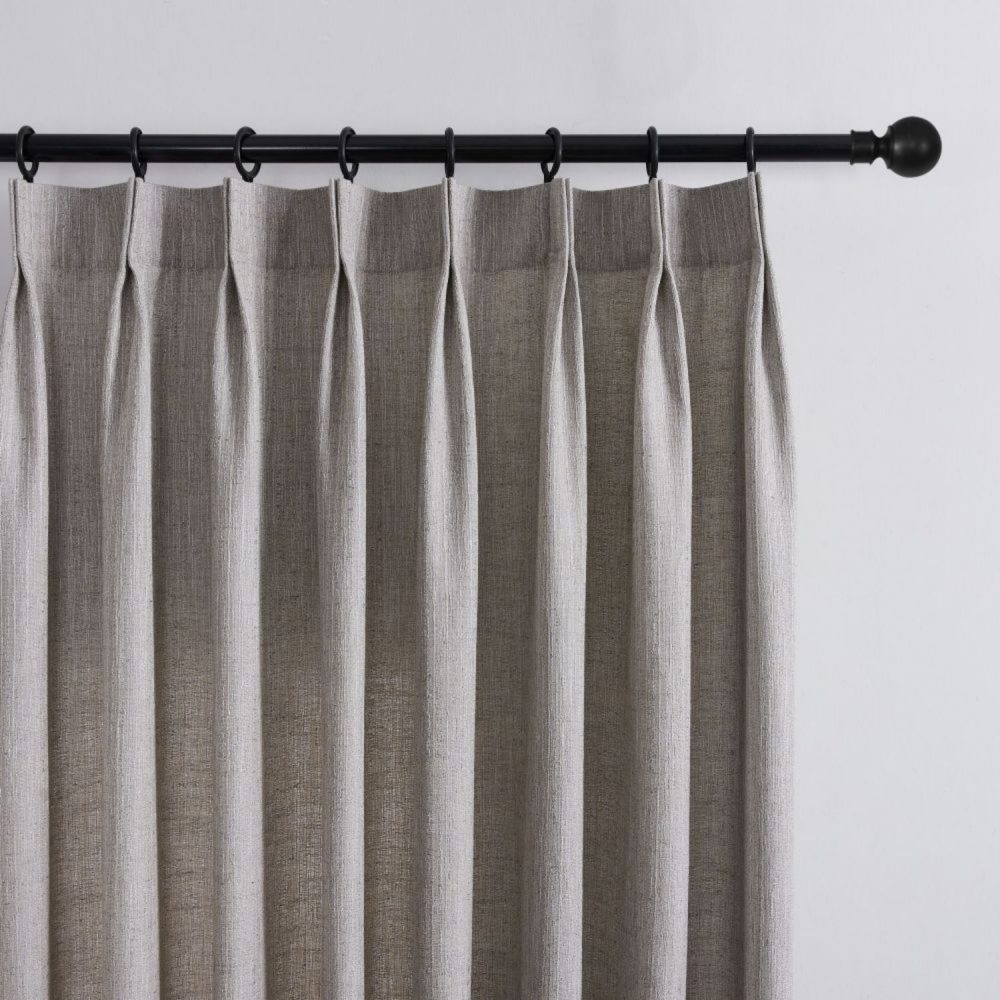 Sebastian Rough Linen Textured Curtains