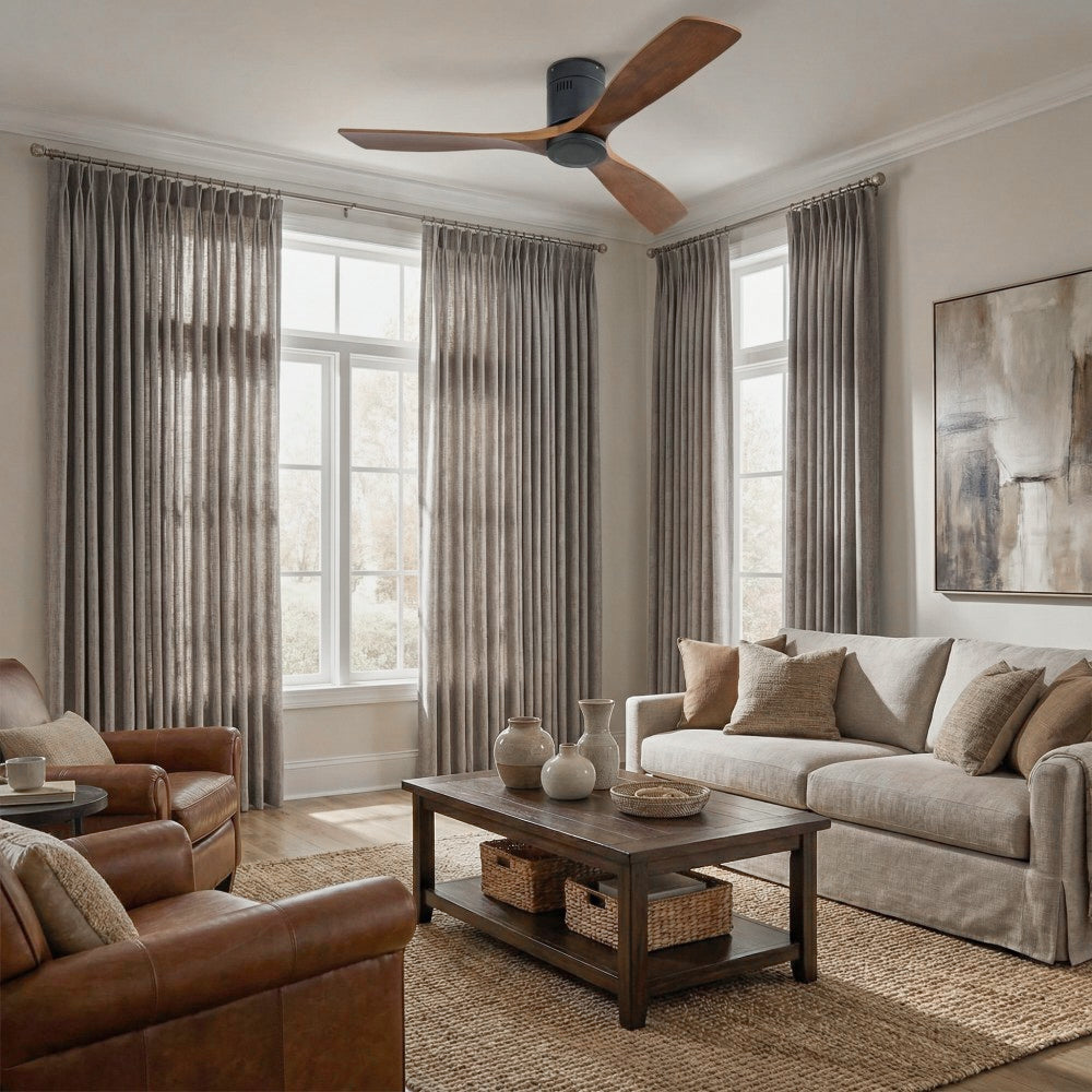 Sebastian Rough Linen Textured Curtains