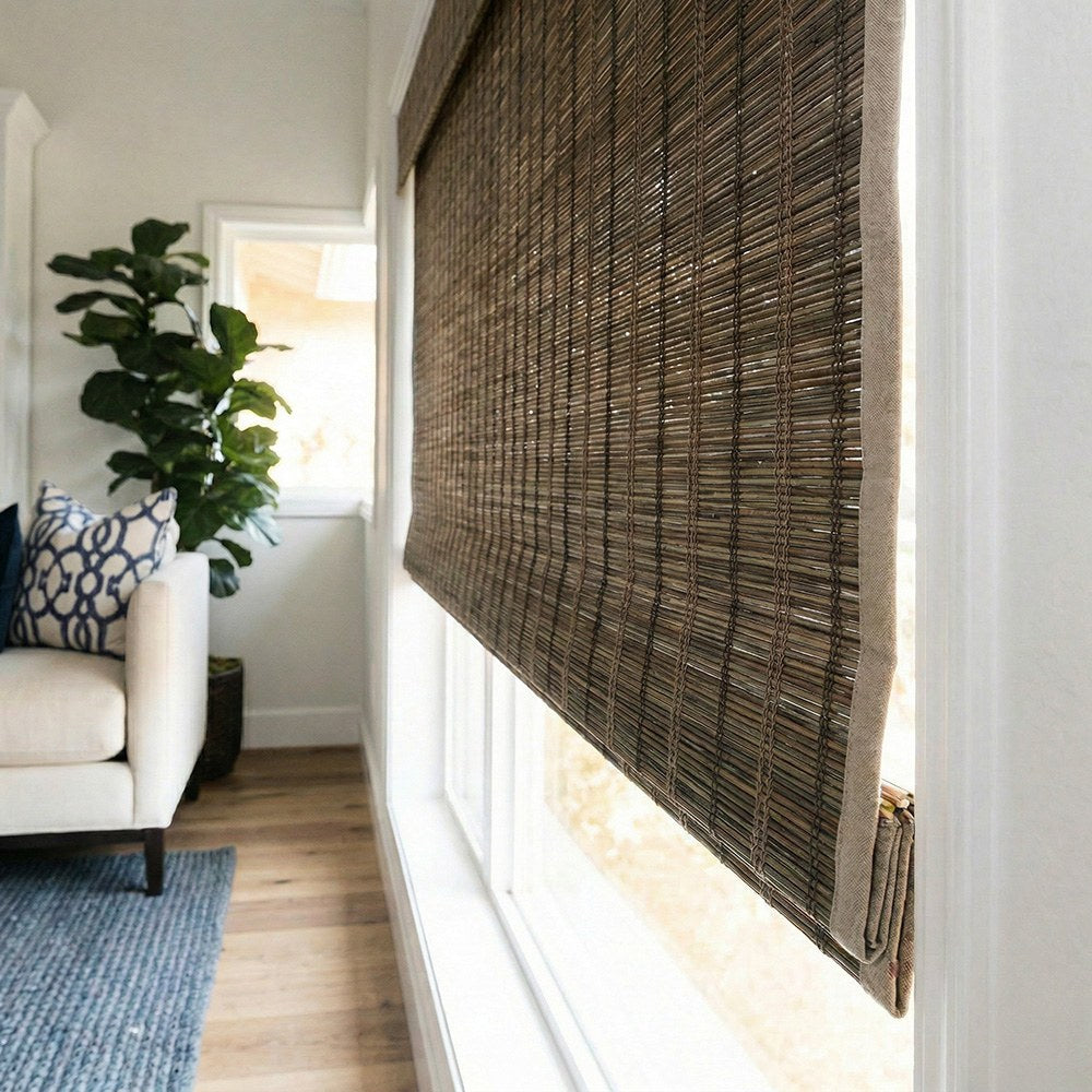 Sid Slubby Jute Bamboo Woven Shade