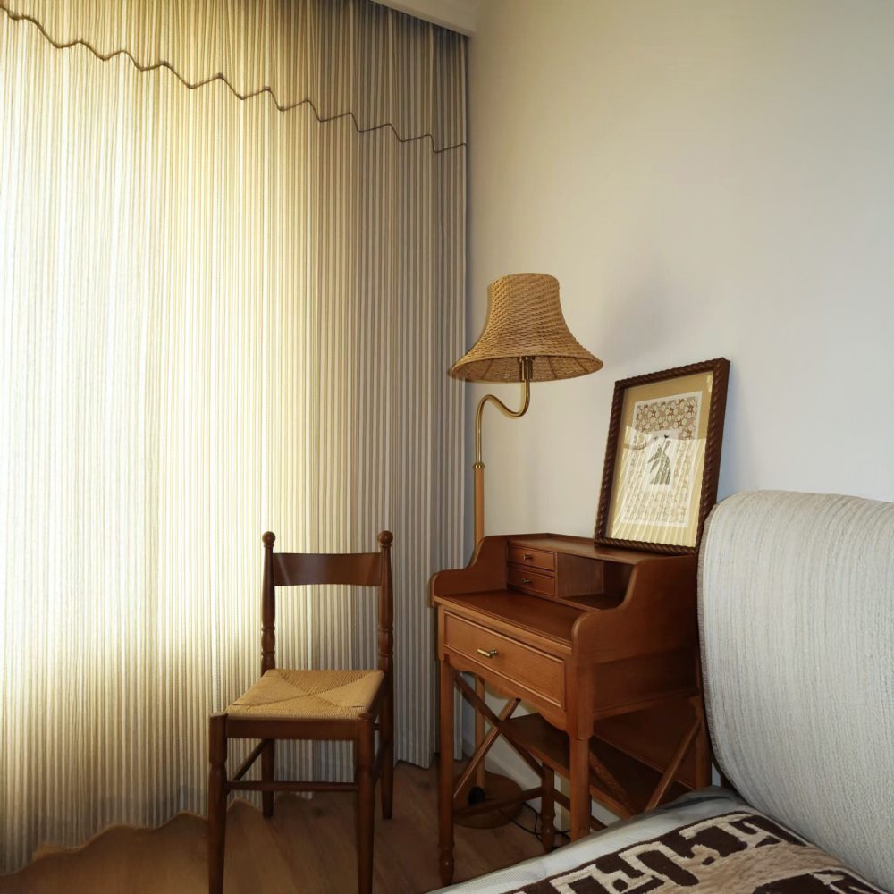 Simon Herringbone Textured Linen Cotton Curtains