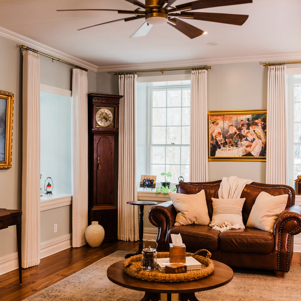 Simon Herringbone Textured Linen Cotton Curtains