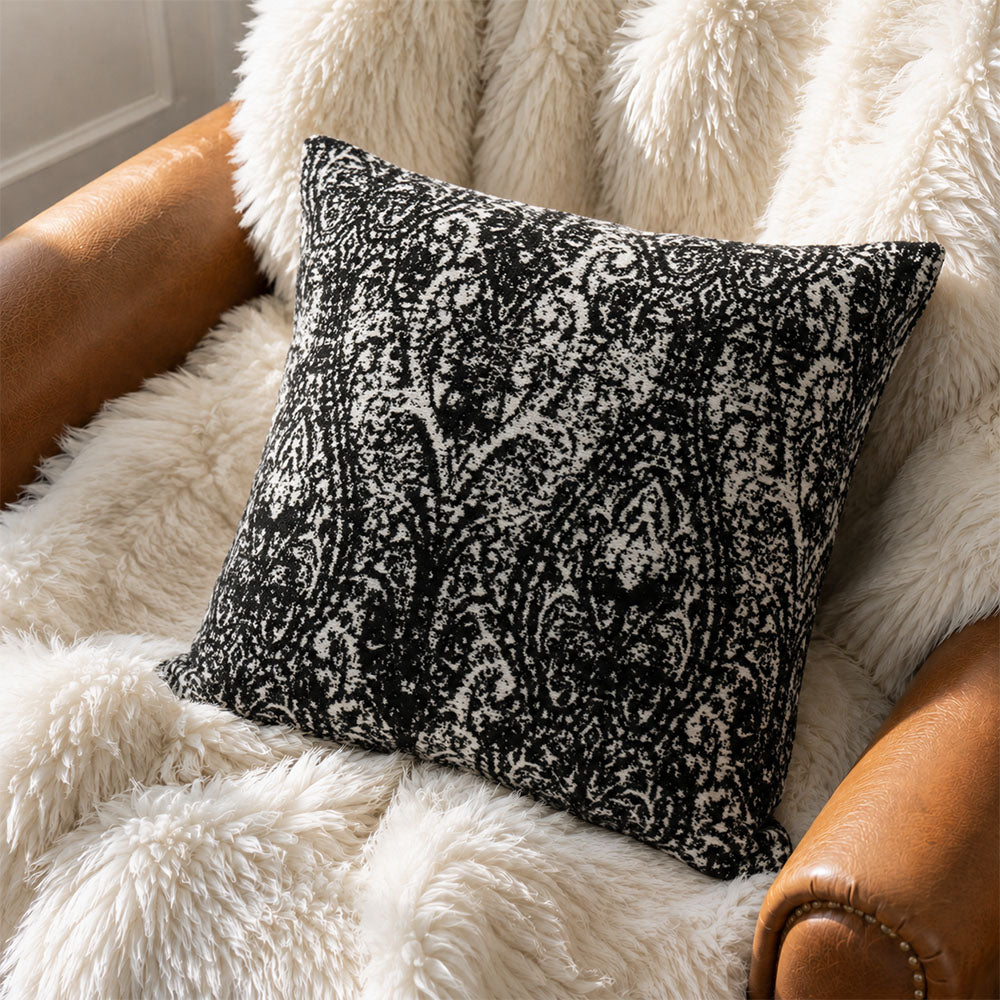 Taies d'oreiller Soren Damask Jacquard