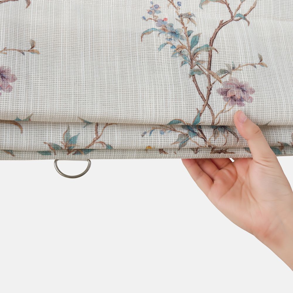 Spring Botanical Roman Shade