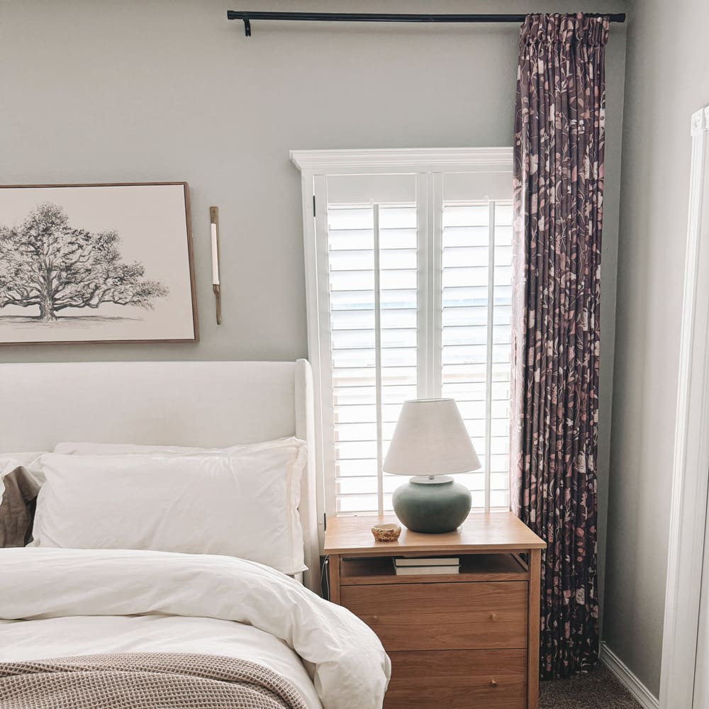 Stella Soft Autumn Floral Botanical Custom Curtains