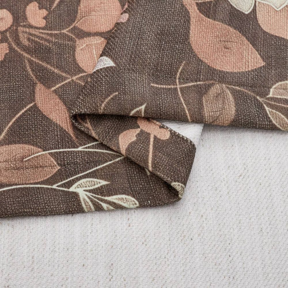 Stella Soft Autumn Floral Botanical Custom Curtains