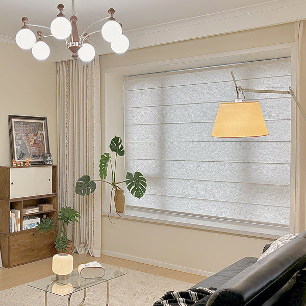 Sunroom Custom Roman Shades