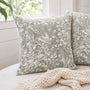 Sylva Foliage Pattern Jacquard Pillow Covers