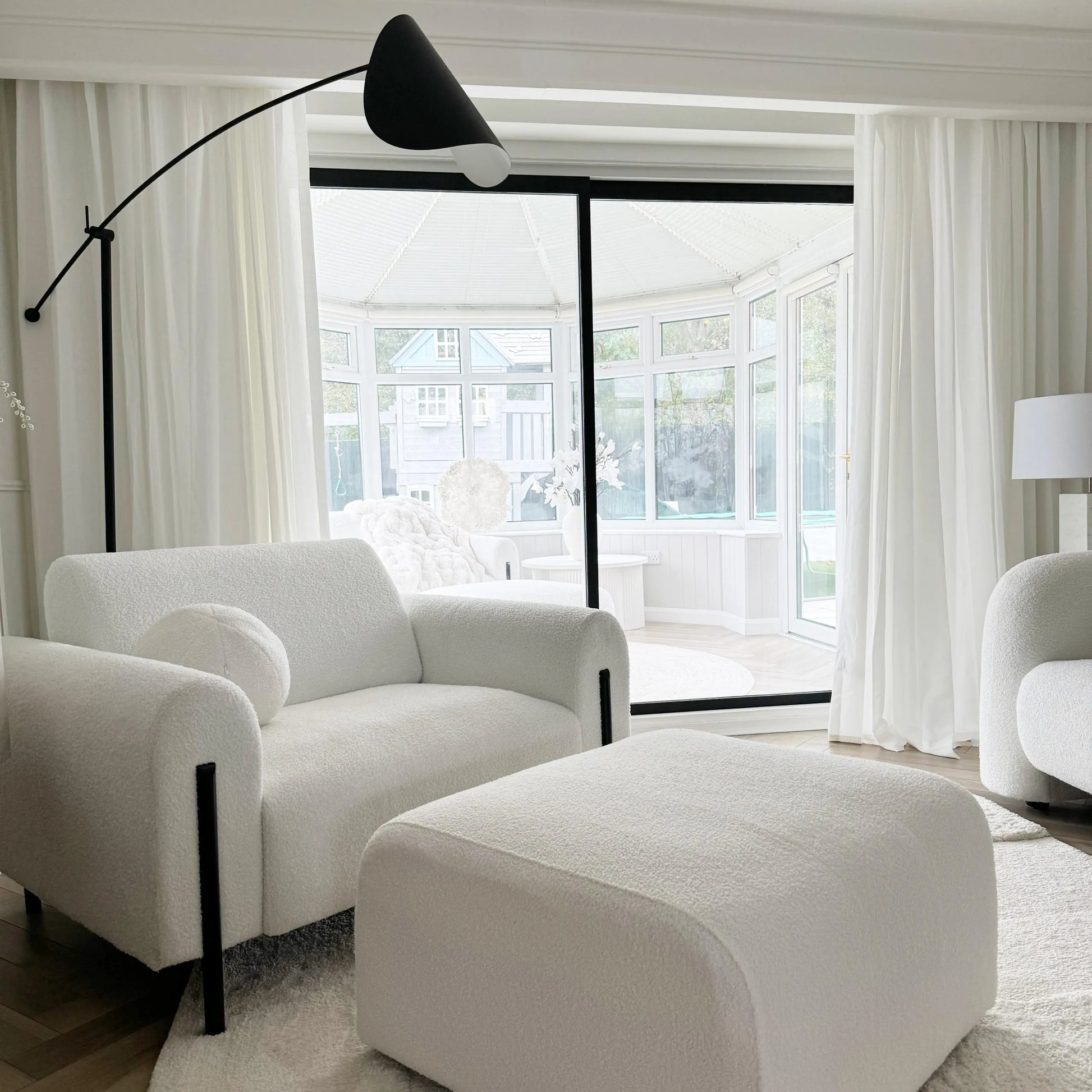 Tate Cotton Soft Semi Sheer Curtains