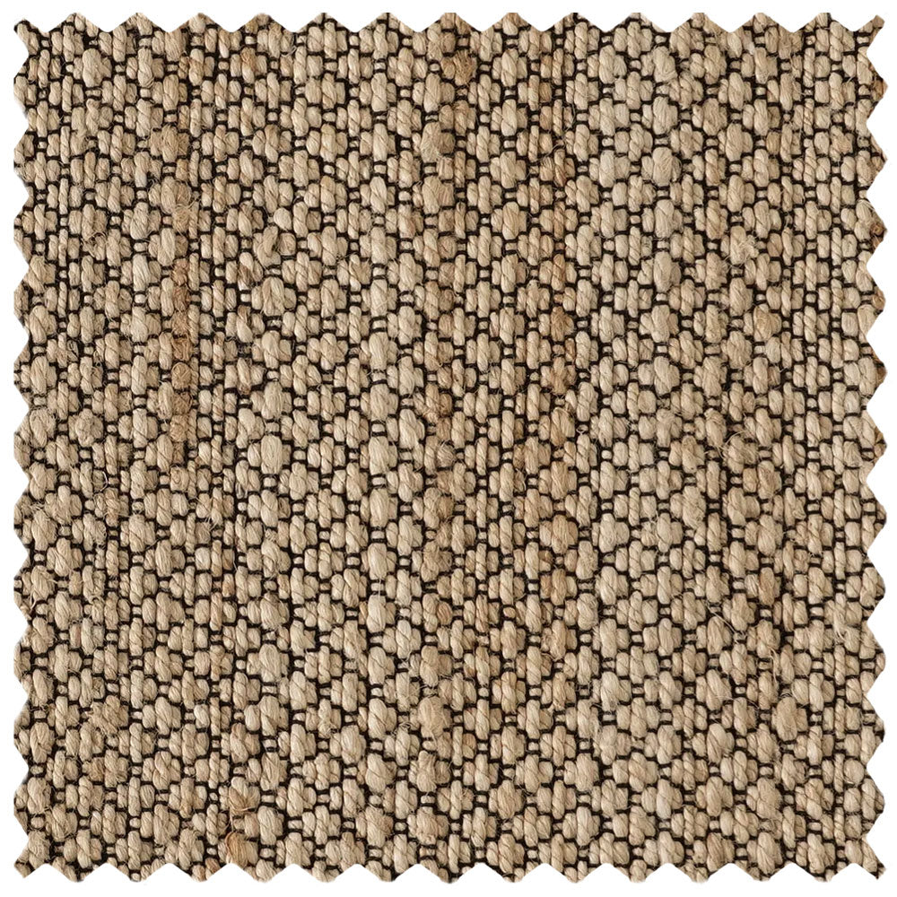 Tavira Handwoven Black Border Jute Rug