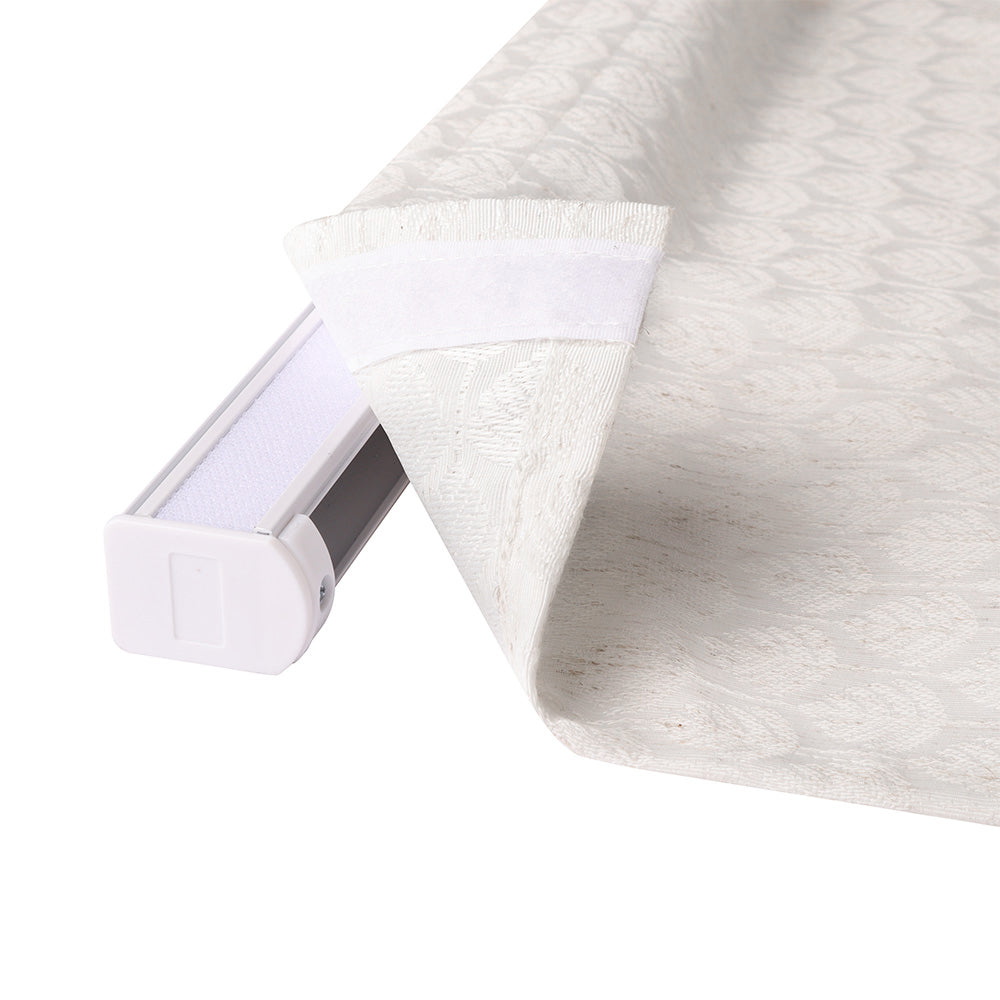 Teagan Wheat Textured Roman Shade