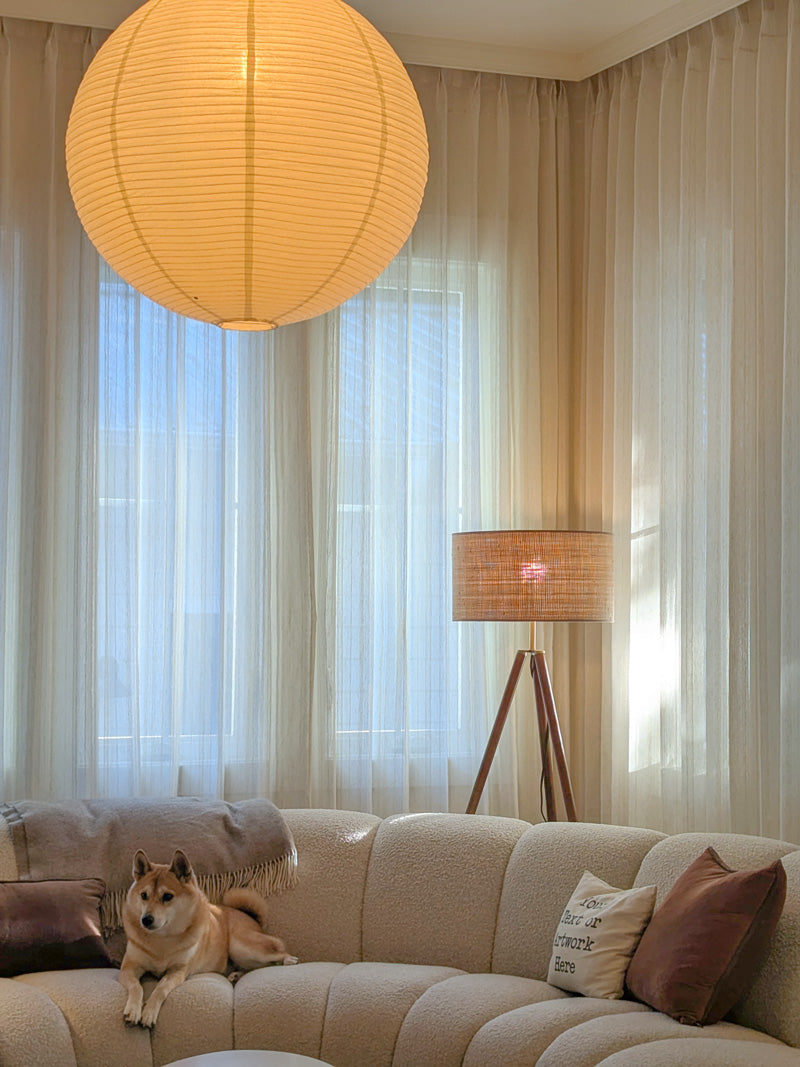 linen sheer Curtians