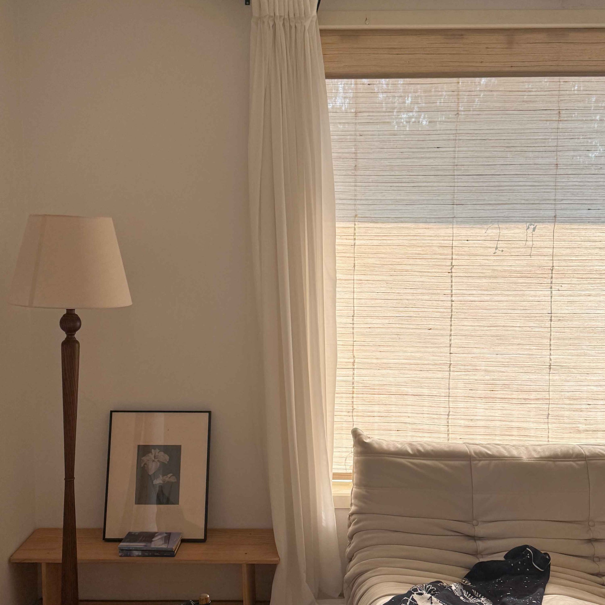 Tranquil Pure Ramie Textured Woven Shade