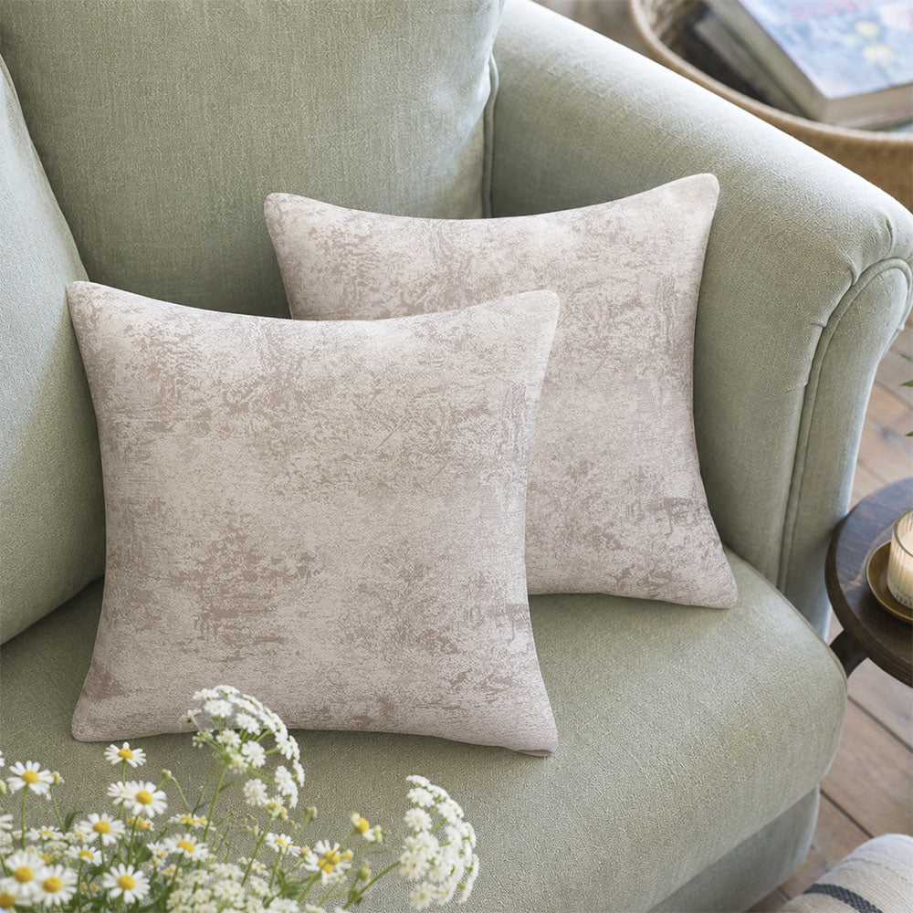 Taies d'oreiller Subtle Botanical Jacquard Vale