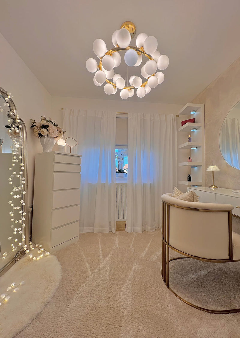 Valerie - The perfect semi privacy curtains for my dressing room