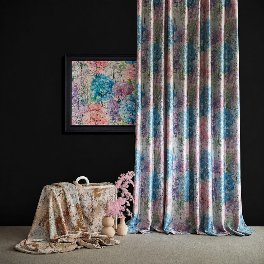 Verdelia Seasonal Woodland Jacquard Curtains