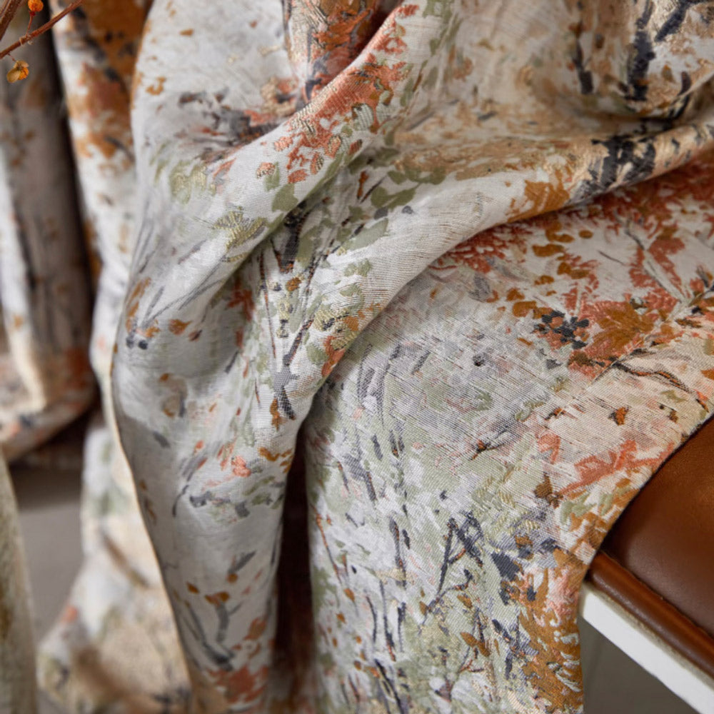 Verdelia Seasonal Woodland Jacquard Curtains