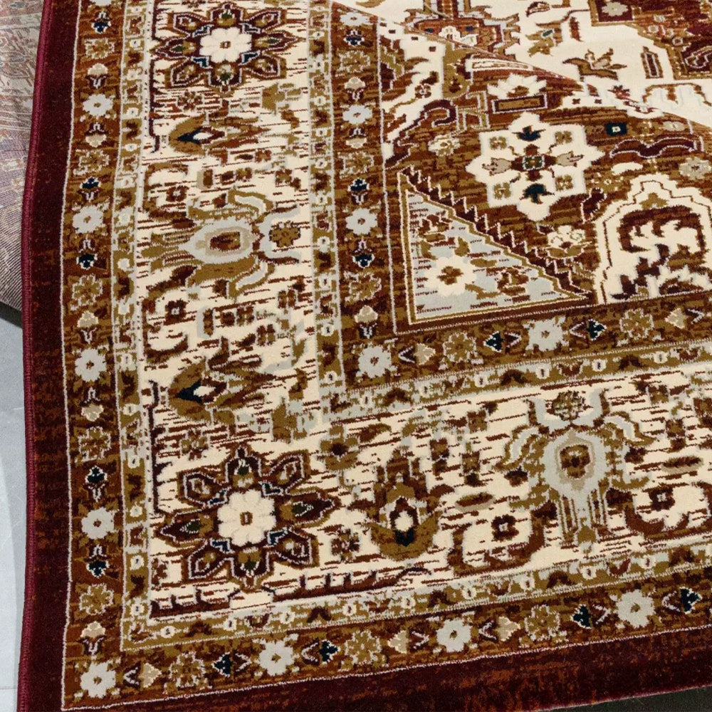Tapis en polypropylène d'inspiration persane Winslow