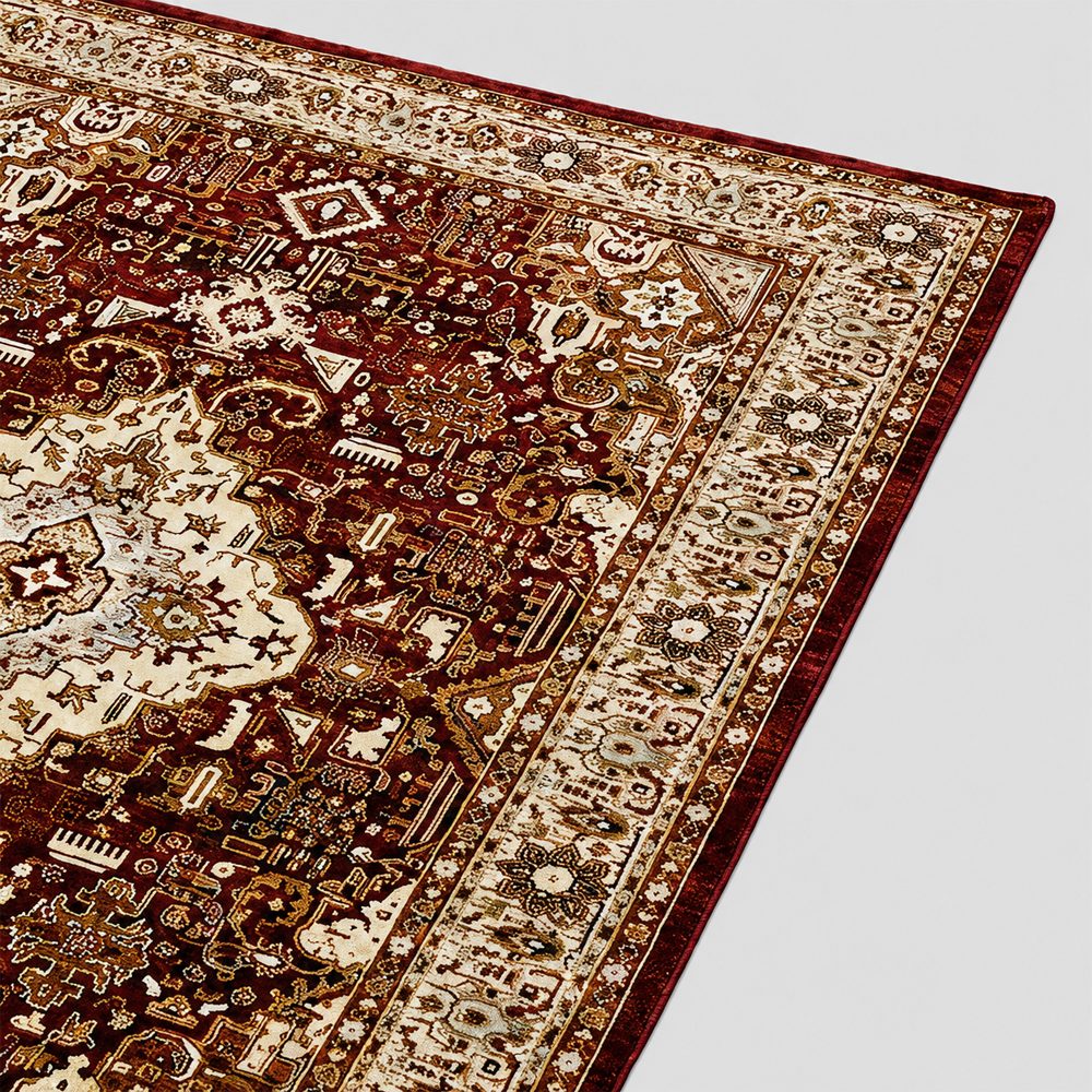 Tapis en polypropylène d'inspiration persane Winslow