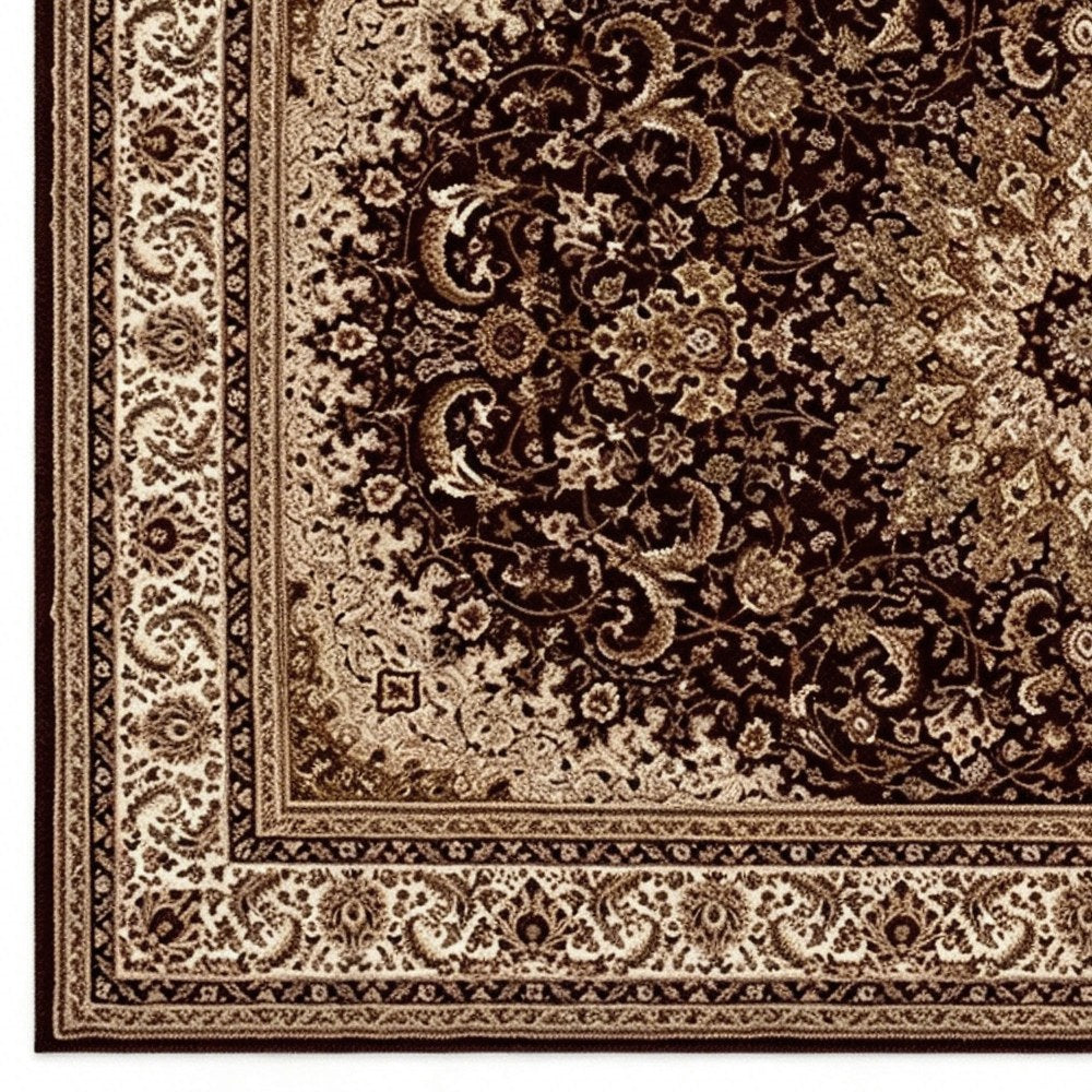Tapis en polypropylène d'inspiration persane Winslow