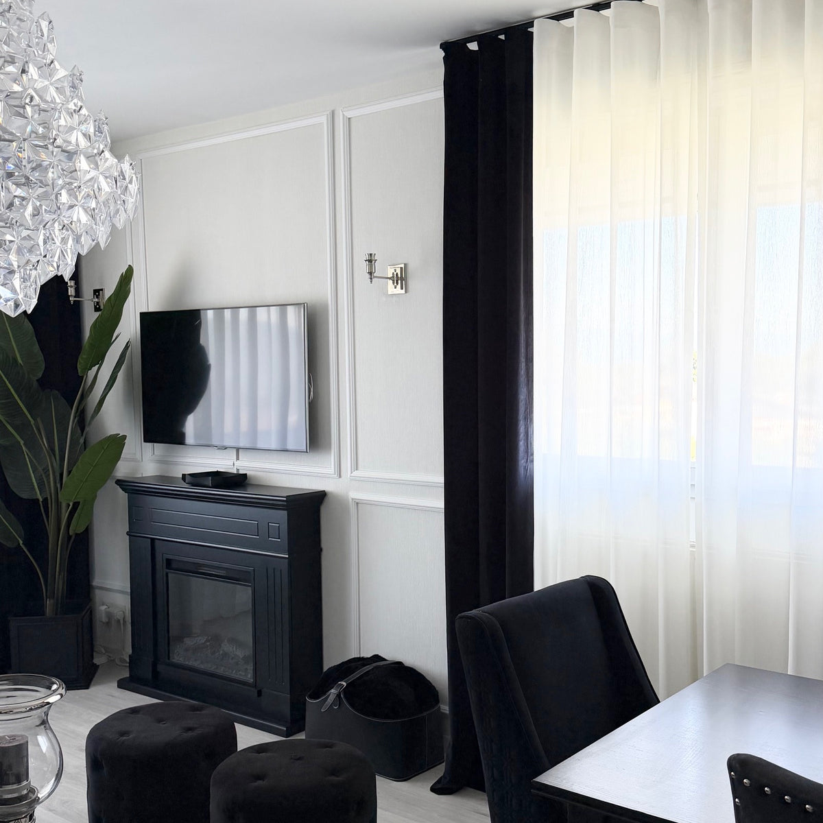 Wynn Soft Cotton Semi Sheer Curtains