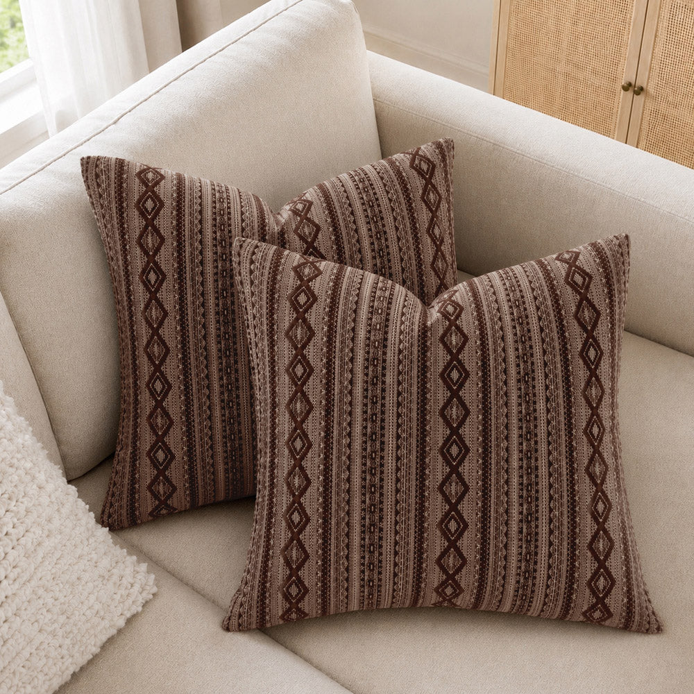 Zelle Bohemian Style Pillow Covers