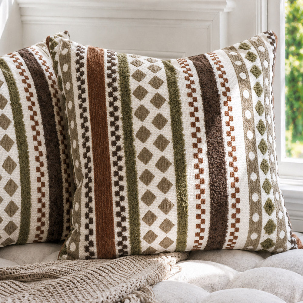 Zelle Bohemian Style Pillow Covers