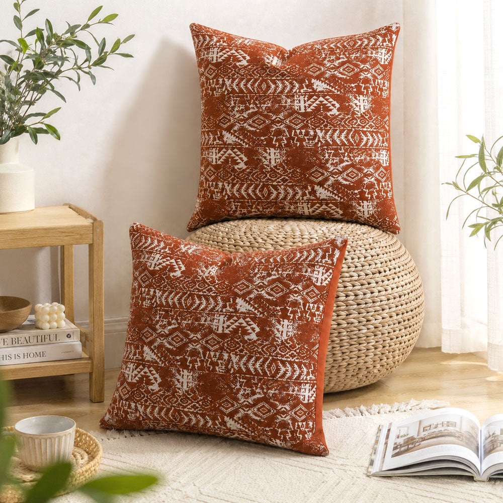 Zelle Bohemian Style Pillow Covers