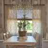 Zinnia Hollow Flower Garden Vines Sheer