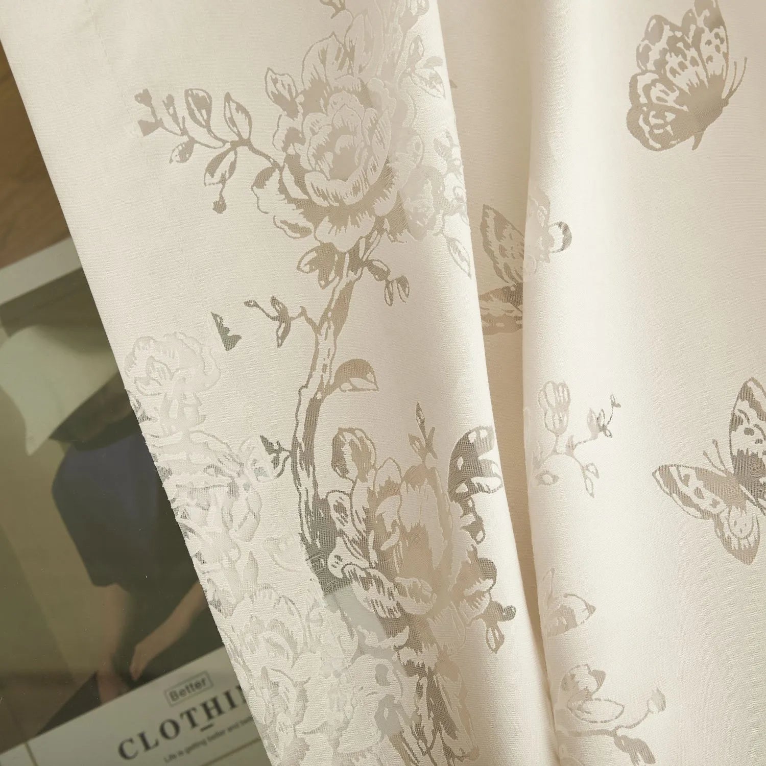 Zinnia Hollow Flower Garden Vines Sheer