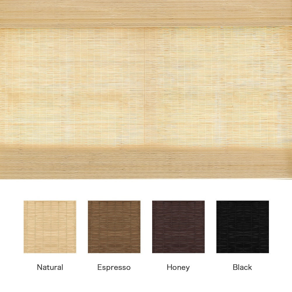 Zula Cream Natural Custom Bamboo Shades