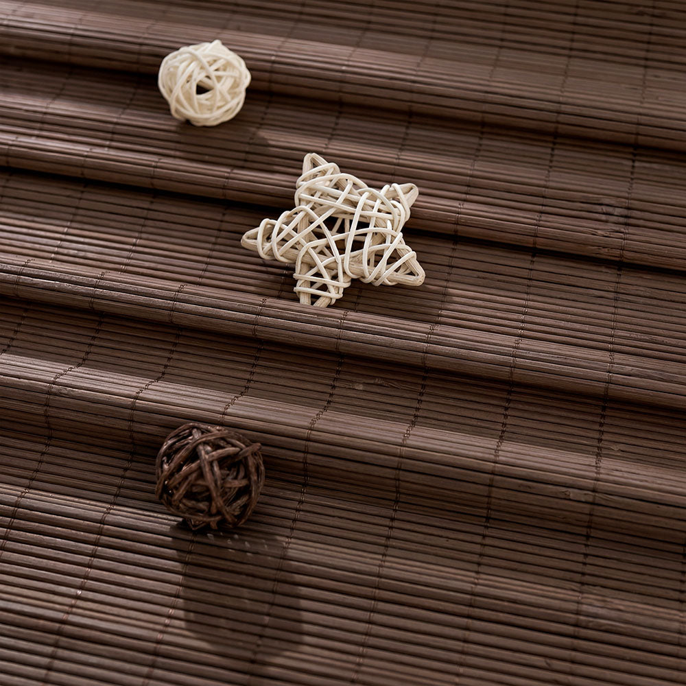 Zula Cream Natural Custom Bamboo Shades