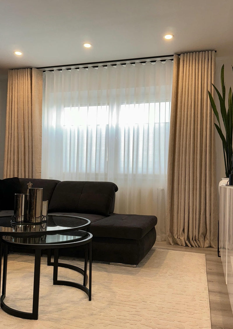 Kai - Modern Style Textued Curtains