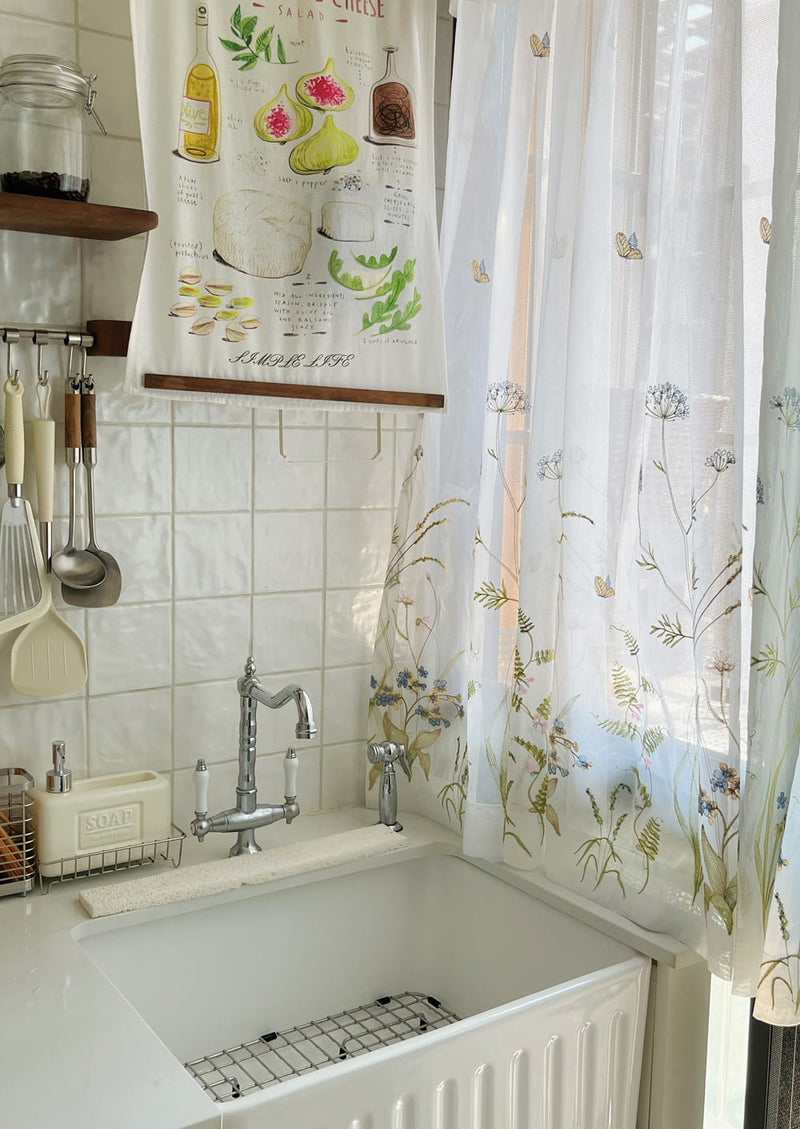 Sunny - Nice Sheer for Kitchen Sink Windows