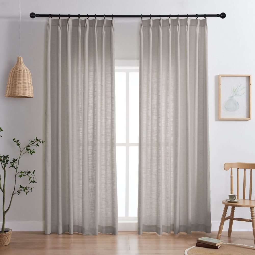 Arabella Classic Linen Blend Curtains