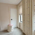 Ashley / Pom Pom Embellished Chenille Curtains / Natural Beige Liner