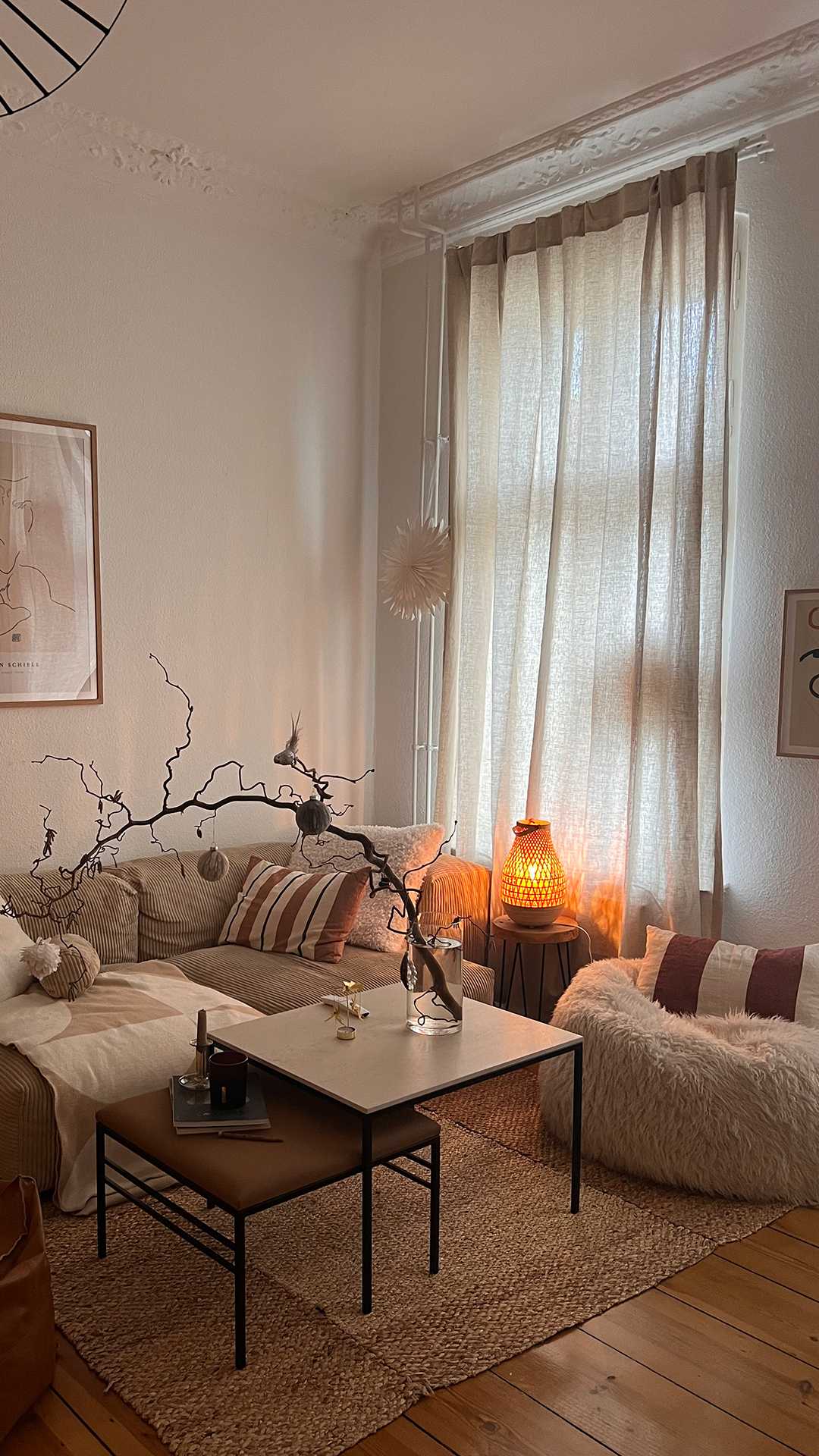 Druda / Natural Linen / Unlined