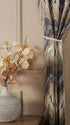 Dyson / Unique Metallic Chevron Curtains / Unlined