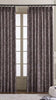 Jules / Dark Purple Damask Curtains / Unlined